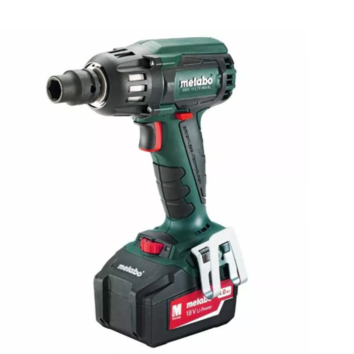 Гайковерт Metabo SSW 18 LTX 400 BL 2xLi-PowerExtreme 4.0Ач (602205500)