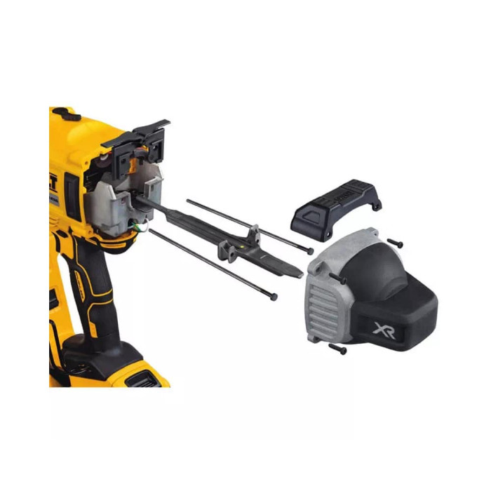 Пистолет гвоздезабивной бесщеточный аккумуляторный по бетону DeWALT DCN890P2 + 2 аккумулятора 5 Ач, ЗУ, кейс