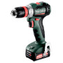 Аккумуляторная дрель-шуруповерт Metabo PowerMaxx BS 12 BL Q + 2x2.0 Ah, зарядное устройство SC 30, metaBox 118 (601045500)