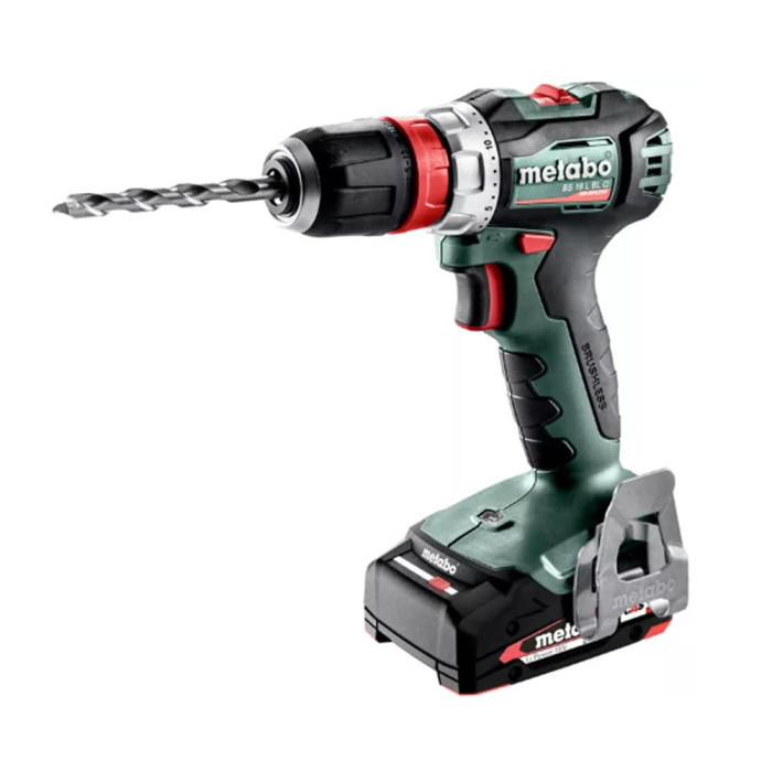 Аккумуляторная дрель-шуруповерт Metabo SB 18L BL Quick + 2x2Ah Li-Power, зарядное SC 30; metaBOX 145 (613158500)