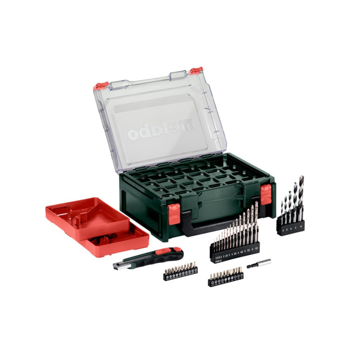  Акумуляторний ударний дриль Metabo PowerMaxx SB Basic +12V 2x2Ah LiPOWER, Зарядний пристрій LC 40 (600385710)