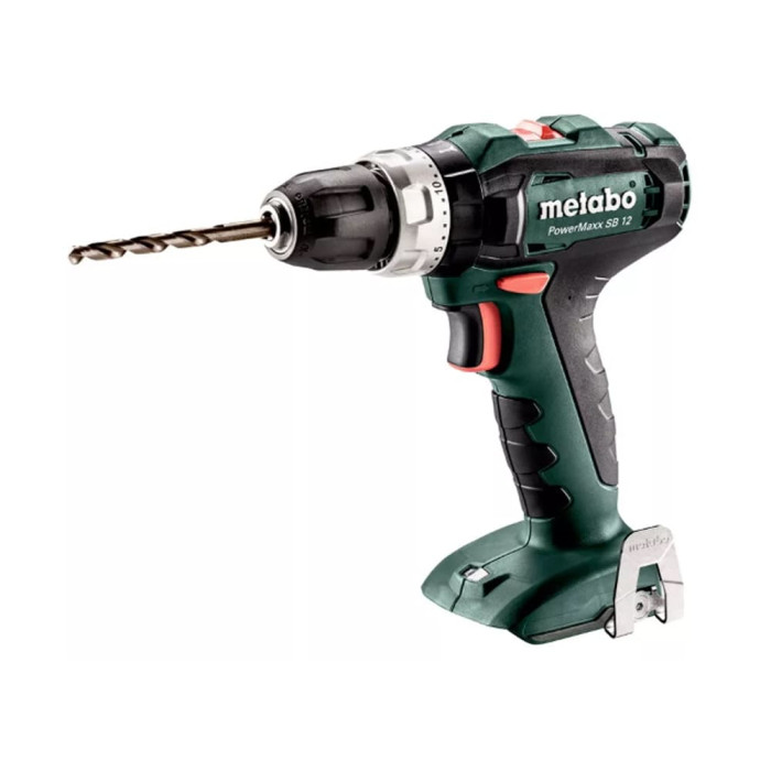 Аккумуляторная ударная дрель-шуруповерт Metabo PowerMaxx SB 12 - каркас коробка (601076890)