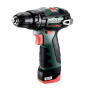 Акумуляторний ударний дриль-шуруповерт Metabo PowerMaxx SB BL (2x2.0Аг, LC 40, кейс) (601784500)