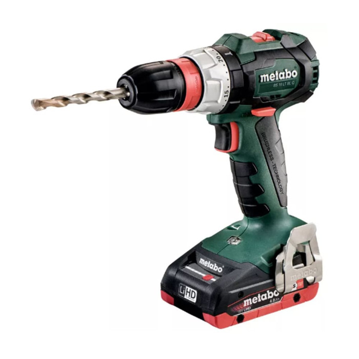 Акумуляторний шурупокрут Metabo BS 18 LT BL Q 2xLiHD (II) 4.0 Ah (602334800)