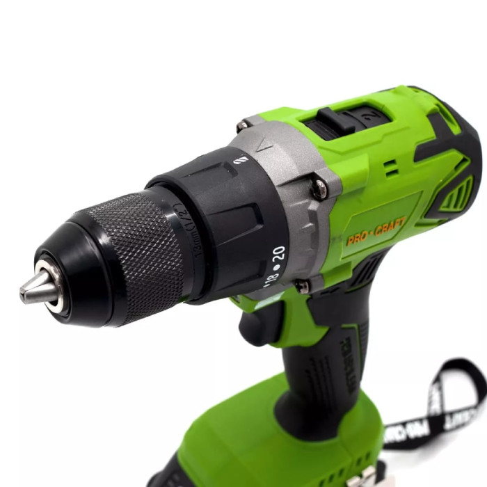 Аккумуляторный шуруповерт Procraft Industrial PA18BL Extra (101801)