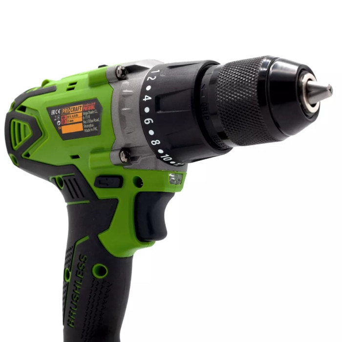 Аккумуляторный шуруповерт Procraft Industrial PA18BL Extra (101801)
