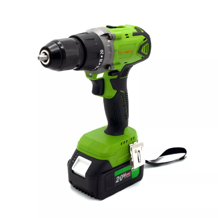 Аккумуляторный шуруповерт Procraft Industrial PA18BL Extra (101801)