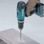 Акумуляторний ударний шуруповерт Makita HP 457 DWE
