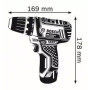 Акумуляторний шуруповерт Ni Bosch GSR 10.8-2-LI (solo) (0601868101)