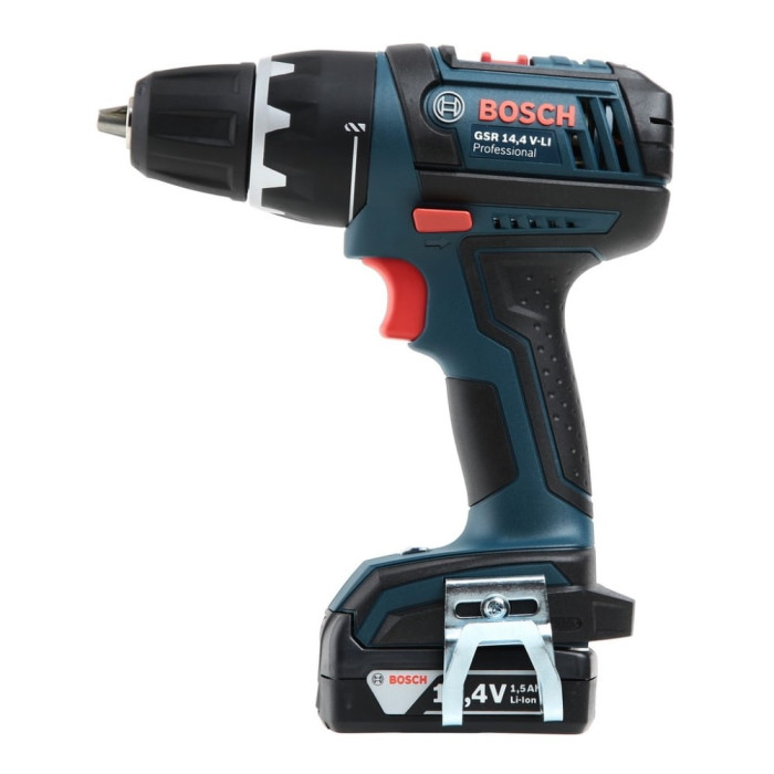 Акумуляторний дрель-шуруповерт Bosch GSR 14,4 V-LI Professional + GLI фонарик в L-Boxx (601866005)