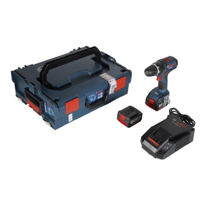 Акумуляторний дрель-шуруповерт Bosch GSR 14,4 V-LI Professional + GLI фонарик в L-Boxx (601866005)