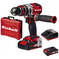 Шуруповерт ударний Бесщеточний Einhell TE-CD 18 Li-i Brushless (2x2.0Ah) (4513861)