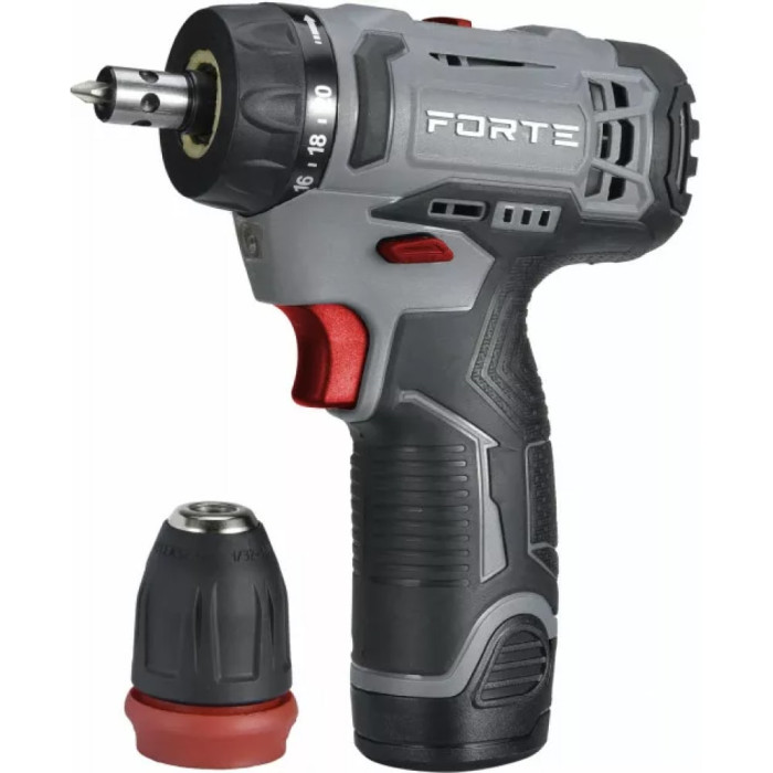 Шурупокрут акумуляторний Forte CDR 1218-2B2 (87756)
