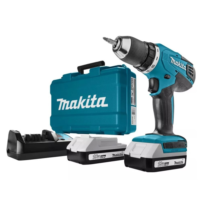 Акумуляторний шуруповерт Makita DF 457 DWE