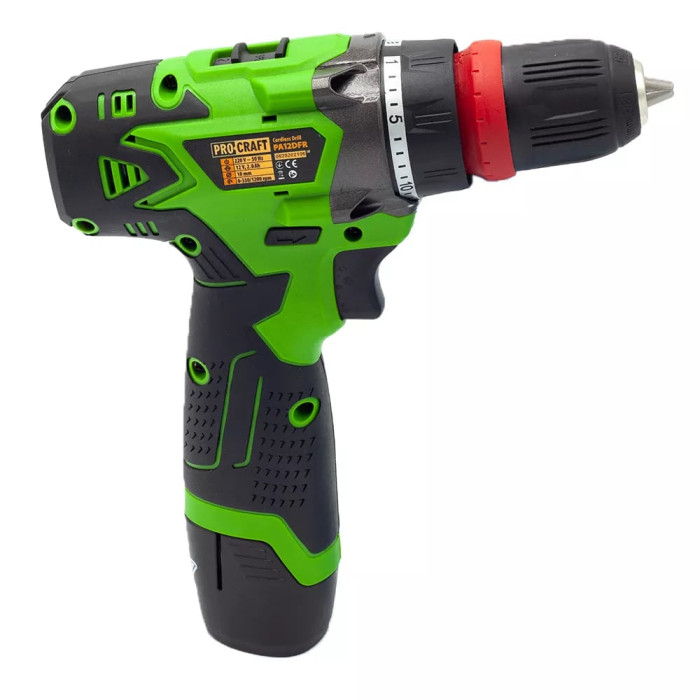 Шуруповерт аккумуляторный Procraft Industrial PA12 DFR (000125)