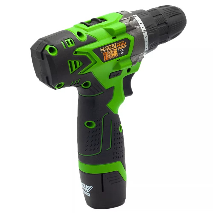 Шуруповерт аккумуляторный Procraft Industrial PA12Li (000124)