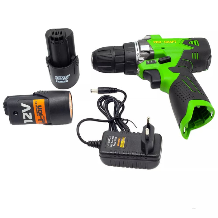 Шуруповерт аккумуляторный Procraft Industrial PA12Li (000124)