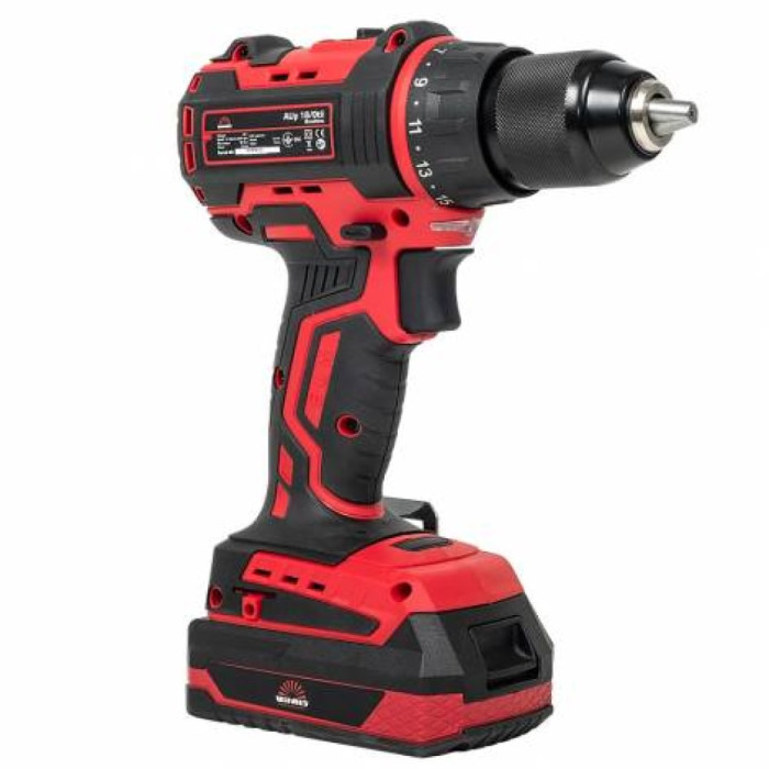 Дриль-шуруповерт акумуляторний Vitals Professional AUpd 18/2tli Brushless kit (90214N)