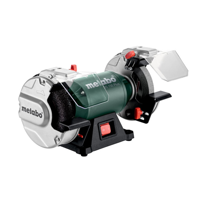 Заточный станок Metabo DS 150 Plus, диск 150 мм, LED, возможность установки щетки (604160000)