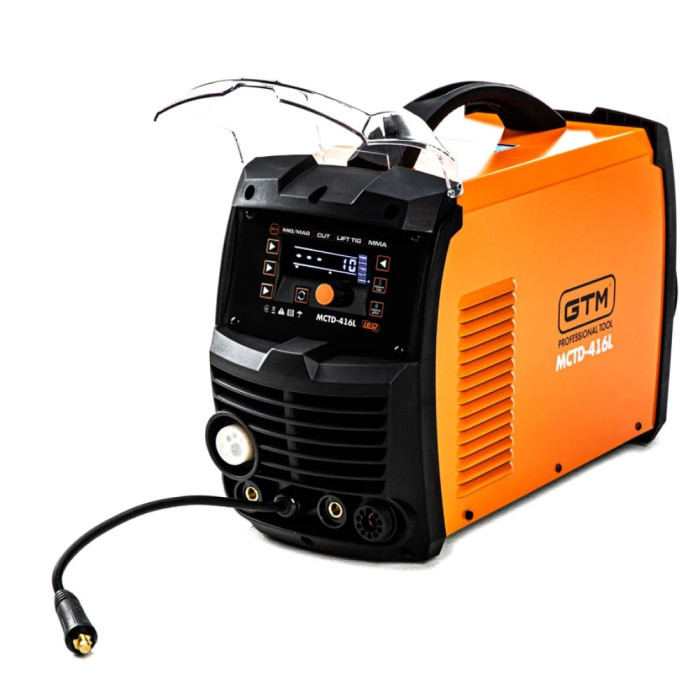 Полуавтомат инверторный  GTM MCTD-416L - 4 в 1 MIG/TIG/MMA/CUT с функцией плазмореза (MCTD-416L)