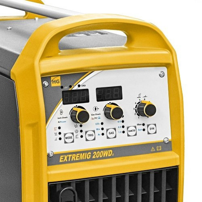 Напівавтомат HUGONG ExtreMig 200WD III, MIG/MAG/MMA/TIG, 230В, 30-200А (750050201)