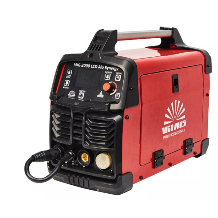 Сварочный аппарат Vitals Professional MIG 2000 LCD Alu Synergy (156989)