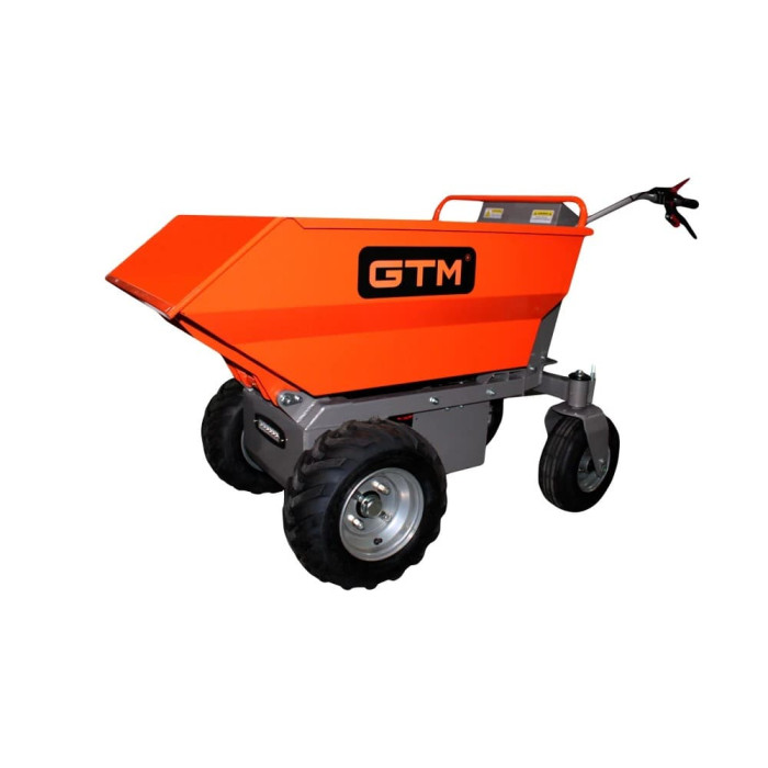 Самохідний будівельний акумуляторний візок думпер GTM E50M/32A 500 кг на колесах (39292)