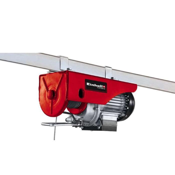 Тельфер электрический Einhell TC-EH 250-18 (2255135), 500 Вт, до 250 кг, трос 18 м