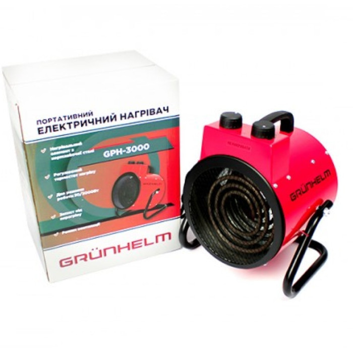 Электрический обогреватель Grunhelm GPH-3000 (91073)