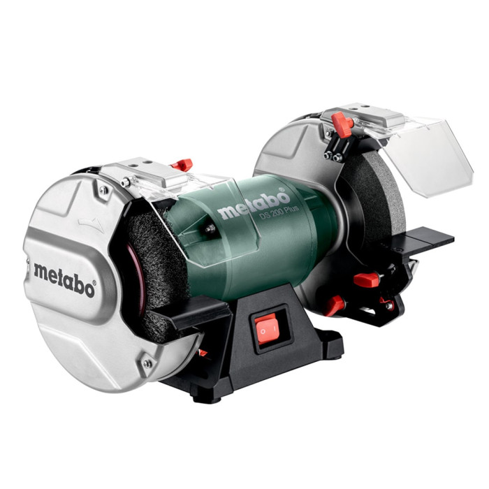 Точило Metabo DS 200 Plus, диск 200 мм, LED, возможность установки щетки (604200000)
