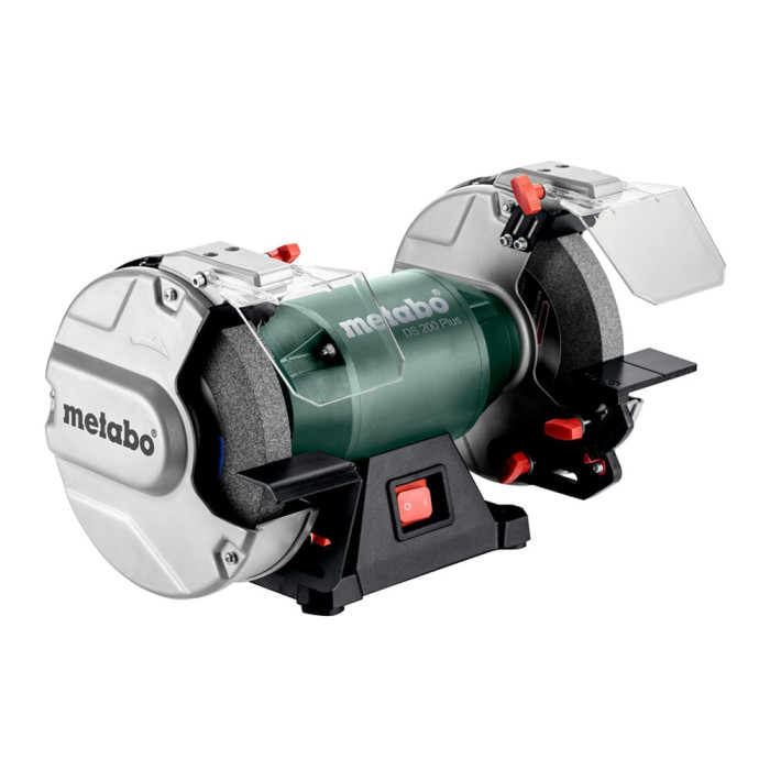 Точило Metabo DS 200 Plus, диск 200 мм, LED, возможность установки щетки (604200000)
