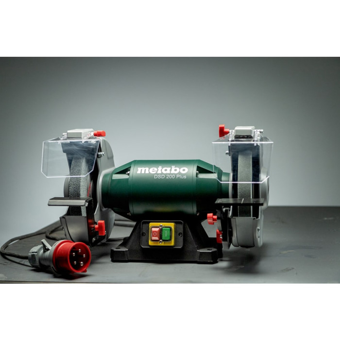Точило Metabo DSD 200 Plus, диск 200 мм, LED, возможность установки щетки (604210000)