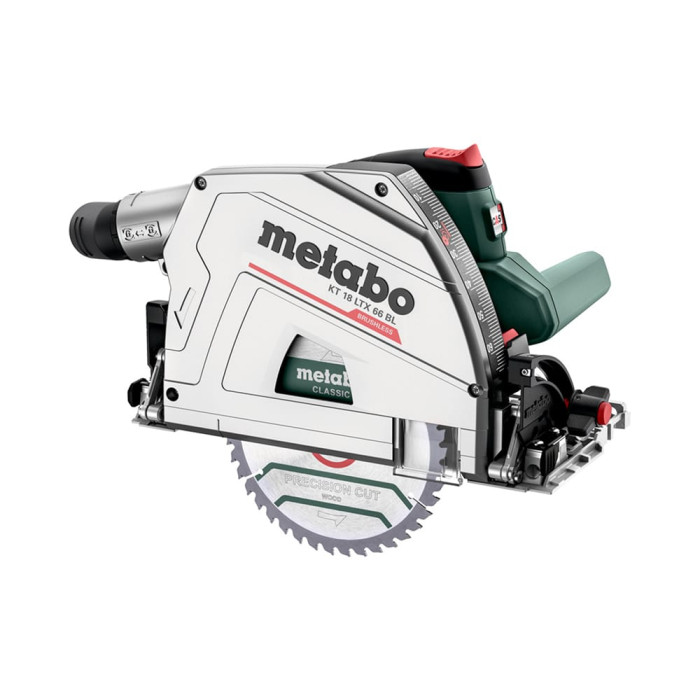 Акумуляторна заглибна дискова пила Metabo KT 18 LTX 66 BL, глубина 0-66мм, каркас (601866840)