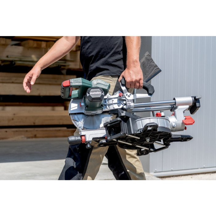 Аккумуляторная торцовочная пила Metabo KGS 18 LTX BL 254 (1x 4,0Ah, ASC 55) (614254920)