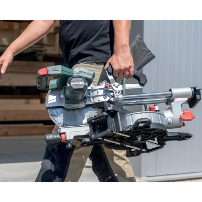 Акумуляторна торцювальна пила Metabo KGS 18 LTX BL 254, каркас (614254850)
