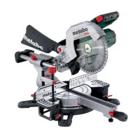 Аккумуляторная торцовочная пила Metabo KGS 18 LTX BL 254 (2x LiHD 8,0Ah, ASC 145) (614254810)