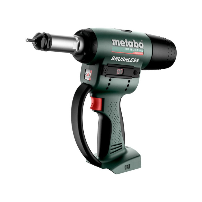 Акумуляторний заклепувальний пістолет для різьбових заклепок Metabo NMP 18 LTX BL M10 (без АКБ та ЗП) (601788840)