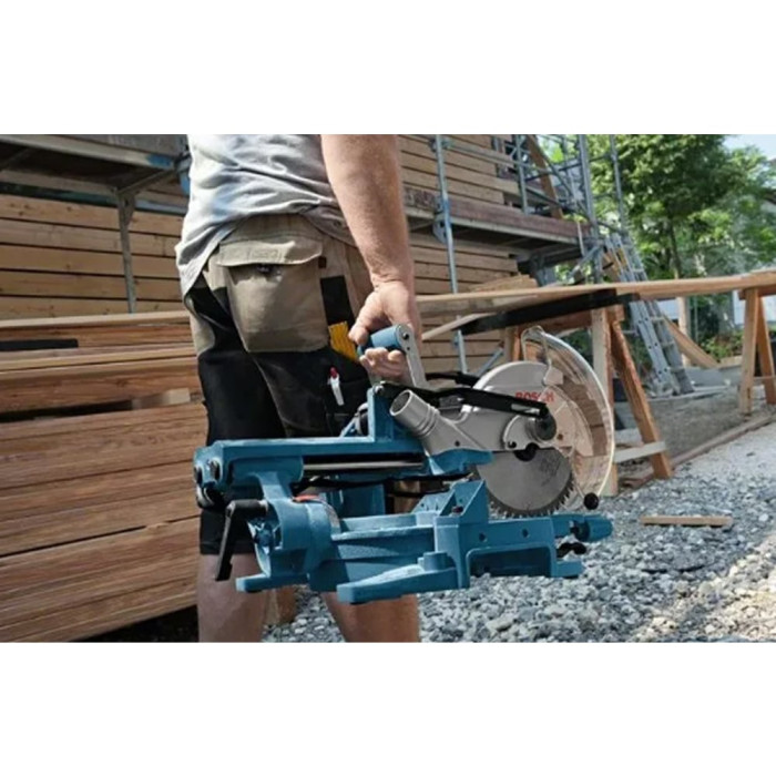 Пила торцювальна Bosch GCM 800 SJ (0601B19000)