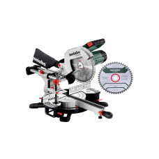 Пила торцювальна Metabo KGS 254 M + твердосплавний пиляльний диск додатковий (613254900)