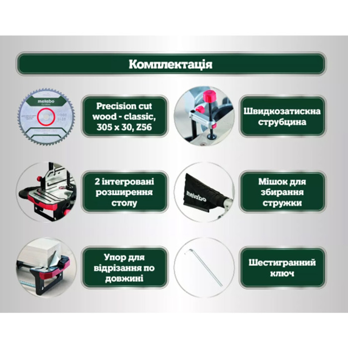 Торцовочная пила Metabo KS 305 M (619003000)
