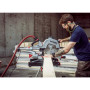 Торцовочная пила с тяговой функцией + наклон в обе стороны Metabo KGS305M, 2000 Вт, плавный пуск, 3700 об/мин (613305000)