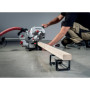 Торцовочная пила с тяговой функцией + наклон в обе стороны Metabo KGS305M, 2000 Вт, плавный пуск, 3700 об/мин (613305000)