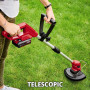 Триммер аккумуляторный Einhell GC-CT 18/24 Li-Solo (3411123)
