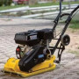 Віброплита Scheppach HP1300S,з підложкою та транспортним набором, без бака (5904604903)