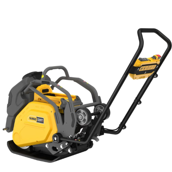 Вібраційна плита прямохідна акумуляторна DeWALT DCPS7154N POWERSHIFT, безщіткова (без акумулятора і з порожнім баком для води)
