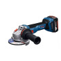 Болгарка акумуляторна Bosch GWS 18V-11 (2 акумулятори GBA 18V 5.0Ah і професійний швидкозарядний пристрій GAL 1880 CV + L-BOXX 136) (06019N4103)