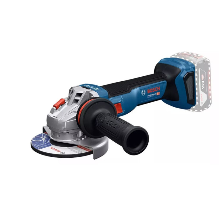 Болгарка Bosch GWS 18V-11 S + (2 акумулятора GBA 18V 5.0Ah і шкидкозарядний пристрій GAL 1880 CV + L-BOXX 136)