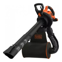 Садовый пылесос электрический BLACK+DECKER BEBLV300, 3 кВт