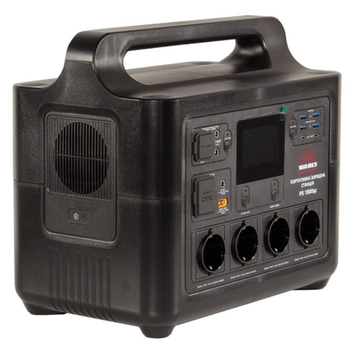 Портативна зарядна станція Vitals Professional PS 1800qc (195187)