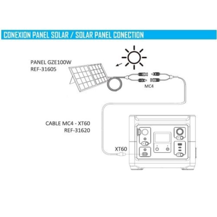 Зарядная станция GENERGY ZERO GZE-0303 288 Вт/ч (240000190)
